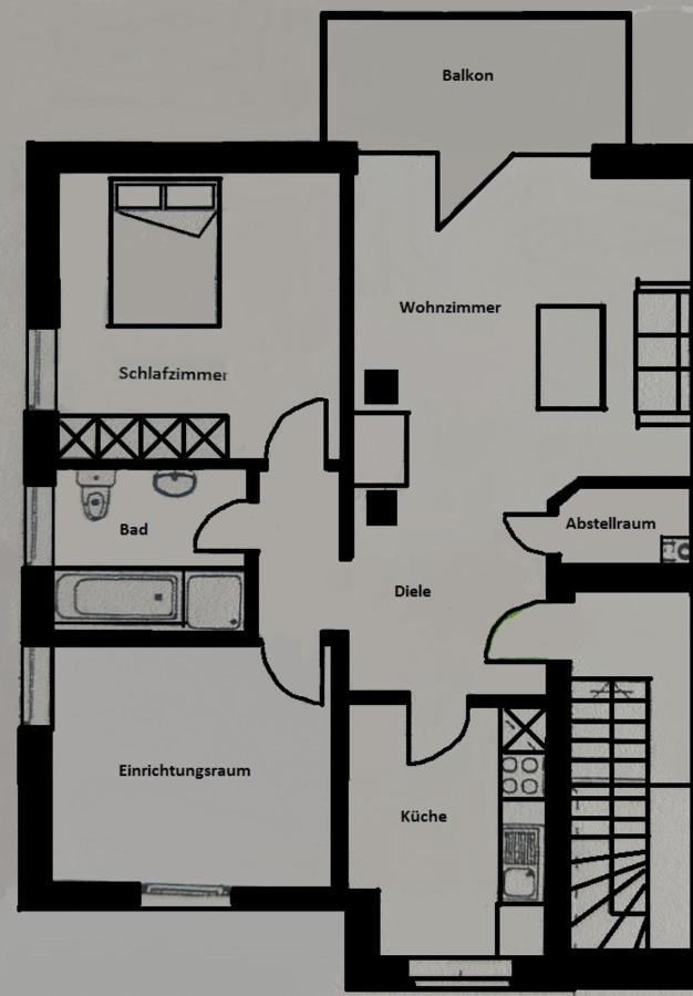 Ferienwohnung Domblick Billerbeck Bagian luar foto